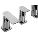 Смеситель для ванны CORSAN TRINO CHROME на борт ванны (CMB7142CH)
