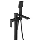 Смеситель для ванны CORSAN TRINO BLACK MATT напольный (CMB7159BL)