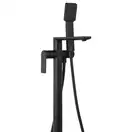 Смеситель для ванны CORSAN TRINO BLACK MATT напольный (CMB7159BL)