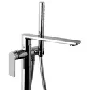 Смеситель для ванны CORSAN TRINO CHROME напольный (CMB7159CH)