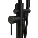 Змішувач для ванни Corsan LUGO BLACK MATT чорний підлоговий (CMM35BL)