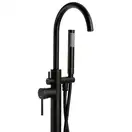 Змішувач для ванни Corsan LUGO BLACK MATT чорний підлоговий (CMM35BL)