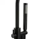 Змішувач для ванни Corsan LUGO BLACK MATT чорний підлоговий (CMM35BL)