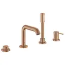 Смеситель на борт ванны Grohe Essence, с душевым гарнитуром (19578DL1) фото 1 Aquada.com.ua