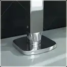 Смеситель для ванны KOHLMAN FOXAL CHROME на борт ванны (QB240F)