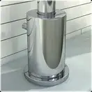 Смеситель для ванны KOHLMAN MAXIMA CHROME на борт ванны (QB241M)