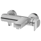 Смеситель для ванны/душа Paffoni Tilt (цвет - белый матовый), с душевым гарнитуром (TI023BO)