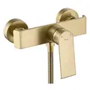 Смеситель для ванны и душа REA HASS BRUSHED GOLD настенный (REA-B6403)