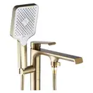 Смеситель для ванны REA HASS BRUSHED GOLD напольный (REA-B6404)