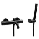 Змішувач для ванни Yoka SUNTO BLACK черный настенный з виливом (BP.SUNTO-BLK)