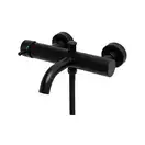 Змішувач для ванни Yoka SUNTO BLACK черный настенный з виливом (BP.SUNTO-BLK)