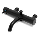 Змішувач для ванни Yoka SUNTO BLACK черный настенный з виливом (BP.SUNTO-BLK)
