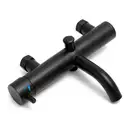 Змішувач для ванни Yoka SUNTO BLACK черный настенный з виливом (BP.SUNTO-BLK)