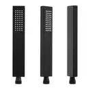 Смеситель для ванны Yoka ENZO BLACK черный напольный (BS.ENZO-BLK)