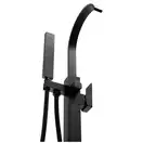 Смеситель для ванны Yoka ENZO BLACK черный напольный (BS.ENZO-BLK)