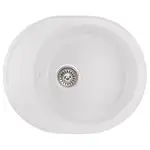 Кухонная мойка Qtap CS 6151 White (QT6151WHI650)