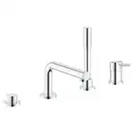 Смеситель на борт ванны Grohe Concetto (цвет - хром), с душевым гарнитуром (19576002)