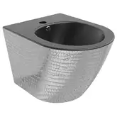 Подвесное биде MEXEN LENA GRAY BLACK MATT с узором (MEX-35224872)