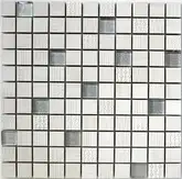 Мозаїка СМ 3043 С2 Cream-Silver 300x300x9 Котто Кераміка (CM 325043)
