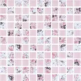 КОТТО КЕРАМІКА Мозаїка скляна GMP 0825008 С2 print 8/pink w 300x300 (кубик 2,5х2,5) Кераміка Лео УКРАЇНА