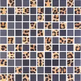 КОТТО КЕРАМІКА Мозаїка скляна GMP 0825043 С2 print 41/black mat 300x300 (кубик 2,5х2,5) Кераміка Лео УКРАЇНА