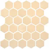 КОТТО КЕРАМІКА Мозаїка HEXAGON H 6007 Bisque 295х295х9 Кераміка Лео УКРАЇНА