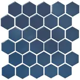 КОТТО КЕРАМІКА Мозаїка HEXAGON H 6008 Steel Blue 295х295х9 Кераміка Лео УКРАЇНА
