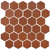 КОТТО КЕРАМІКА Мозаїка HEXAGON H 6009 Brown 295х295х9 Кераміка Лео УКРАЇНА