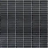 КОТТО КЕРАМІКА Мозаїка MI7 10500506C Nero 30x30 (1x5) Кераміка Лео УКРАЇНА