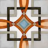 Плитка керамогранітна Fornos Multicolor декор 200x200x8 Vives (4P04)