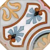 Плитка керамогранітна Octogono Diglas Multicolor декор 200x200x8 Vives (4P31)