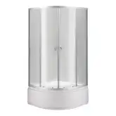 Душевая кабина Lidz Latwa SC80x80.SAT.HIGH.TR, стекло прозрачное 4 мм (LLSC8080SATHIGHTR)