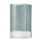 Гидромассажный бокс Lidz Tani SBM120x80L.SAT.HIGH.FR, стекло Frost 4мм (LTSBM12080LSATHIGHFR)