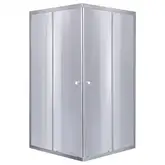 Душевая кабина Lidz Wawel SC90x90.SAT.LOW.GR, стекло тонированное 4 мм без поддона (LWASC9090SATLOWGR2)