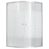 Душевая кабина Lidz Wieza SC80x80.SAT.HIGH.L, стекло Linie 4 мм без поддона (LWISC8080SATHIGHL2)