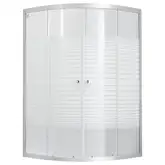 Душевая кабина Lidz Wieza SC90x90.SAT.LOW.L, стекло Linie 4 мм без поддона (LWISC9090SATLOWL2)