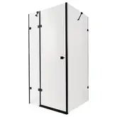 Душевая кабина Qtap Capricorn BLA10128RC6 120x80 см, стекло Clear 6 мм, покрытие CalcLess без поддона (CAPBLA10128RC6)