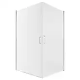 Душевая кабина Qtap Gemini CRM1011SC6 100x100 см, стекло Clear 6 мм, покрытие CalcLess без поддона (GEMCRM1011SC6)