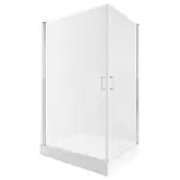 Набор Qtap душевая кабина Gemini CRM1099SC Clear 2020x900x900 мм + поддон Tern 309912C 90x90x12 см с сифоном (GEMCRM1099SC6SET)