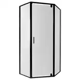 Душевая кабина Qtap Leo BLA10995-AC6 90x90 см, стекло Clear 6 мм, покрытие CalcLess без поддона (LEOBLA10995AC6)