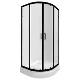 Набор Qtap душевая кабина Taurus BLA1099AC6 Clear 2020x900x900 мм + поддон Robin 309912C 90x90x12 см с сифоном (TAUBLA1099AC6SET)