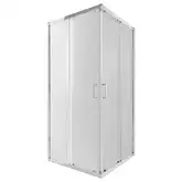 Душевая кабина Qtap Taurus CRM1011SC6 100x100 см, стекло Clear 6 мм, покрытие CalcLess без поддона (TAUCRM1011SC6)