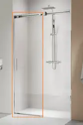 Душові двері Radaway Espera Pro 535R, хром (10090100-01-01R)