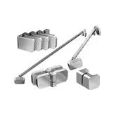 Ravak B SET BSDPS-L 100, Набор для монтажа душевой кабины, хром (D01000A078)