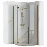 Душевая кабина REA DIAMOND GOLD 90х90 (REA-K4904)