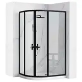 Душевая кабина REA LOOK BLACK 80х100 (REA-K7900)