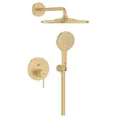 Душова система Grohe Essence прихованого монтажу (колір - брашироване золото)  25287GN0