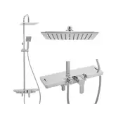 Душовий гарнітур Yoka OSLO 25 CHROM хром з полицею та краном (BP.OSLO 25 CHR)