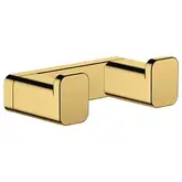 Гачок подвійний Hansgrohe AddStoris 3,6х1,6x6,6 см, Polished Gold Optic (41755990)