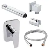 Набор для гигиенического душа со смесителем Qtap 102 (QTSTCRM102SET)